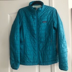 Women’s Patagonia Nano Puff Jacket (S) Mako Blue